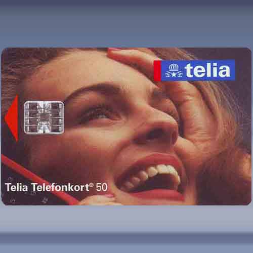 Telia-kvinna